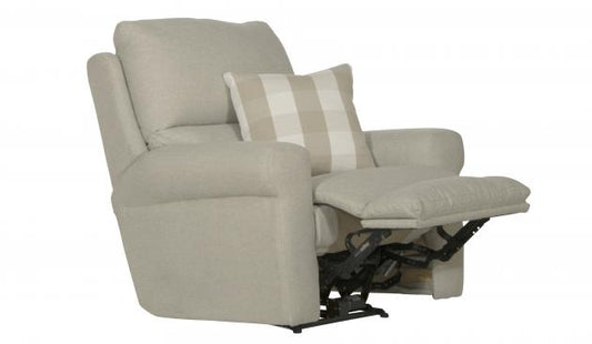 Catnapper Westport Power Lay Flat Recliner in Cement