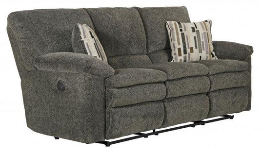 Catnapper Tosh Power Reclining Sofa in Pewter