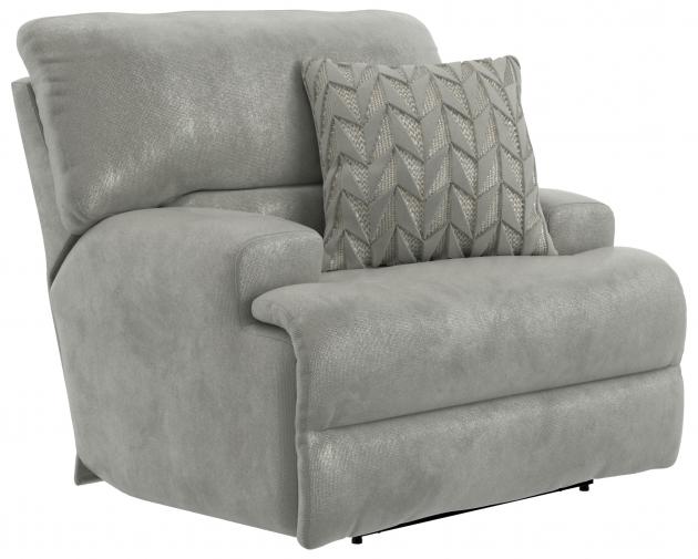 Catnapper Renaldo Power Lay Flat Recliner w/Zero Gravity in Stone