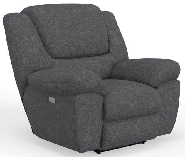Catnapper Trifecta Power Wall Hugger Recliner * Center Seat Recline is Manual on the 16545 and Power in Smoke