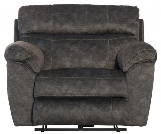 Catnapper Sedona Power Headrest Power Lay Flat Recliner in Smoke