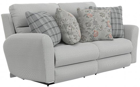 Catnapper Chappy Power Lay Flat Reclining Sofa in Pebble