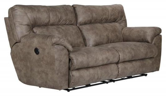 Catnapper Hollins Power Reclining Sofa in Coffee