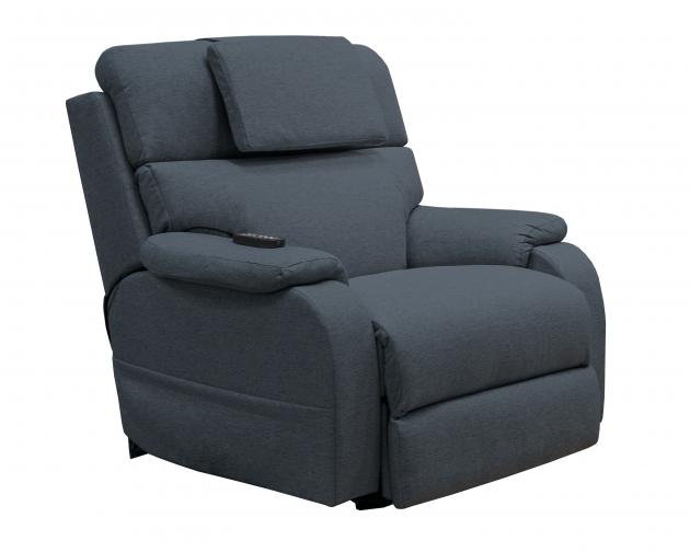 Catnapper Dreamtime Power Headrest Power Recliner w/CR3 Heat/Massage/Zero Gravity in Haze