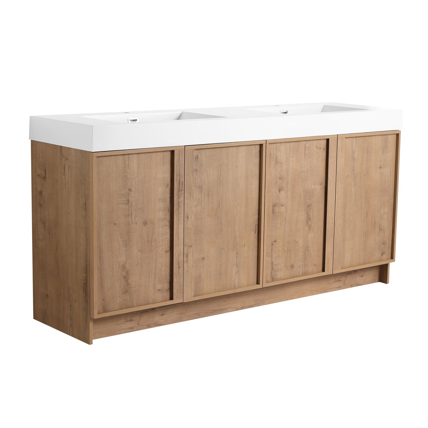 Freestanding Bathroom Vanity With Sink, Soft Close Doors