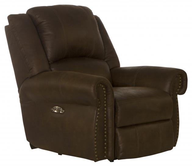Catnapper Pickett Power Headrest Power Recliner in Walnut