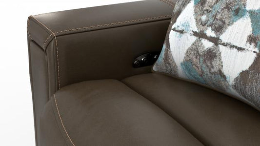 Catnapper Arezzo  Power Headrest Power Reclining Sofa w/Zero Gravity in Chocolate