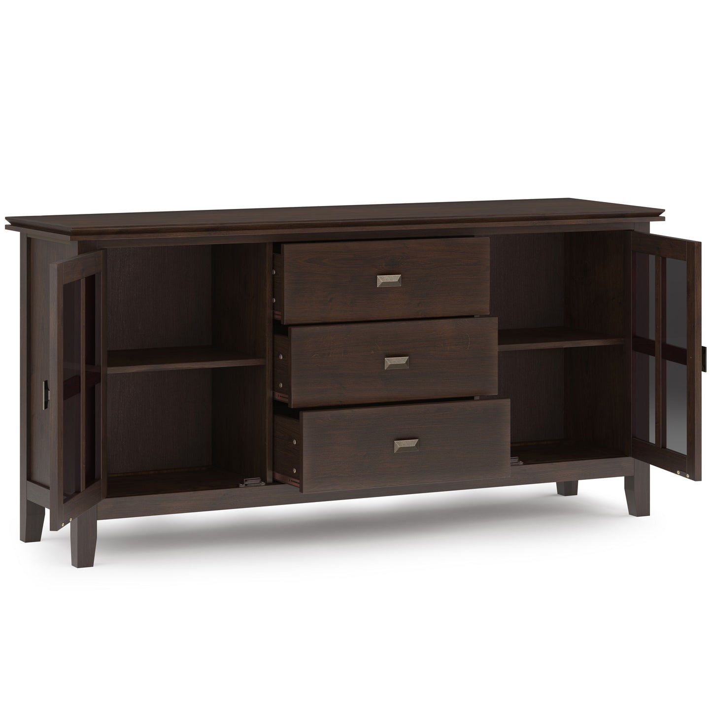 Artisan - Large Sideboard Buffet - Dark Chestnut Brown