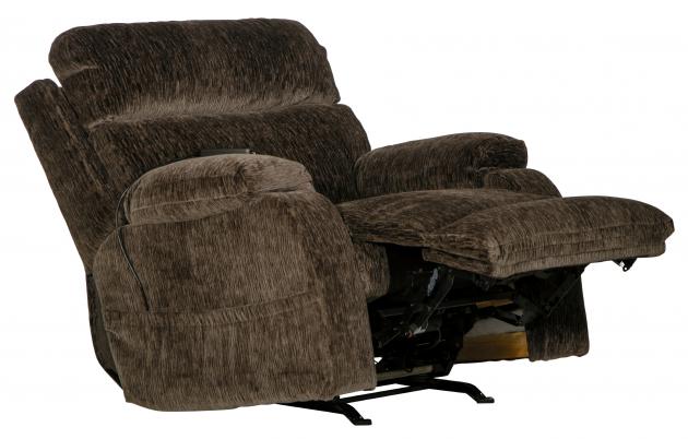 Catnapper Refresher Power Headrest Power Rocker Recliner w/CR3 Heat/Massage/Lumbar in Mink