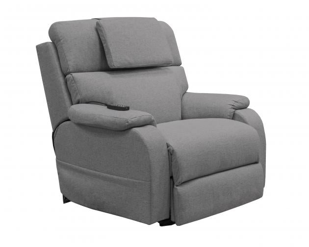 Catnapper Dreamtime Power Headrest Power Recliner w/CR3 Heat/Massage/Zero Gravity in Steel