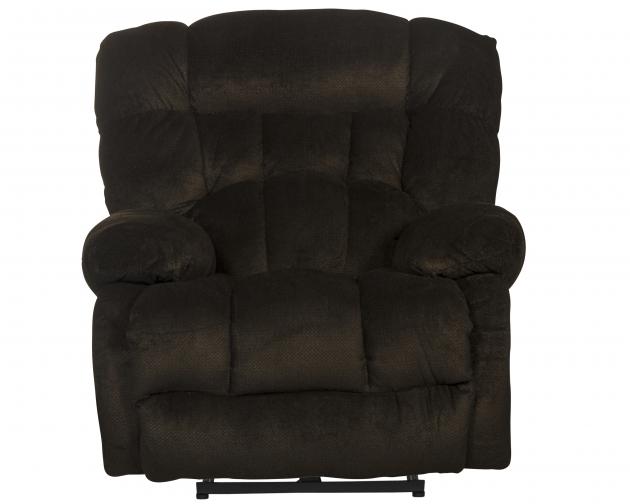 Catnapper Daly Power Lay Flat Recliner in Chocolate
