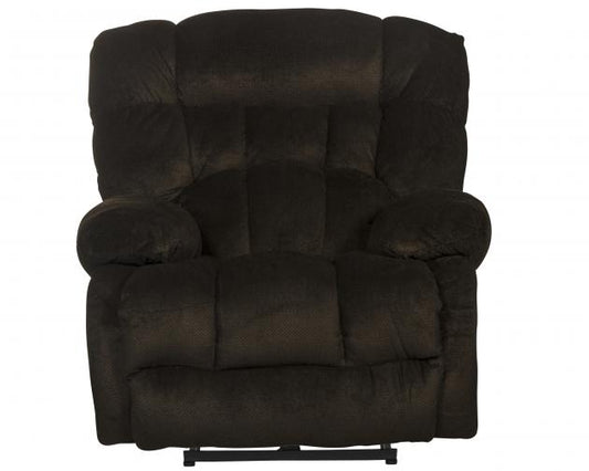 Catnapper Daly Power Lay Flat Recliner in Chocolate