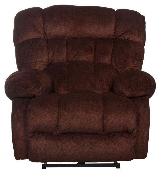 Catnapper Daly Power Lay Flat Recliner in Cranapple