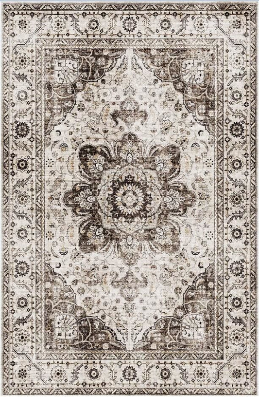 Fenix - Accent Rug, Elegant Design - Ivory / Taupe