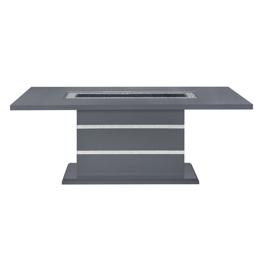 Ariya - Dining Table And Chair Set - Dark Gray