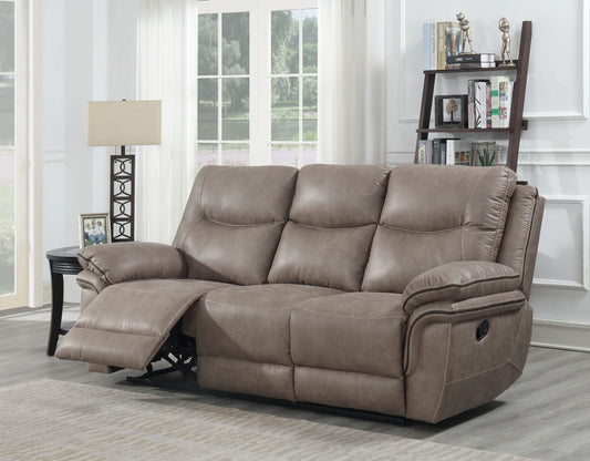 Steve Silver Isabella - Manual Reclining Sofa - Sand