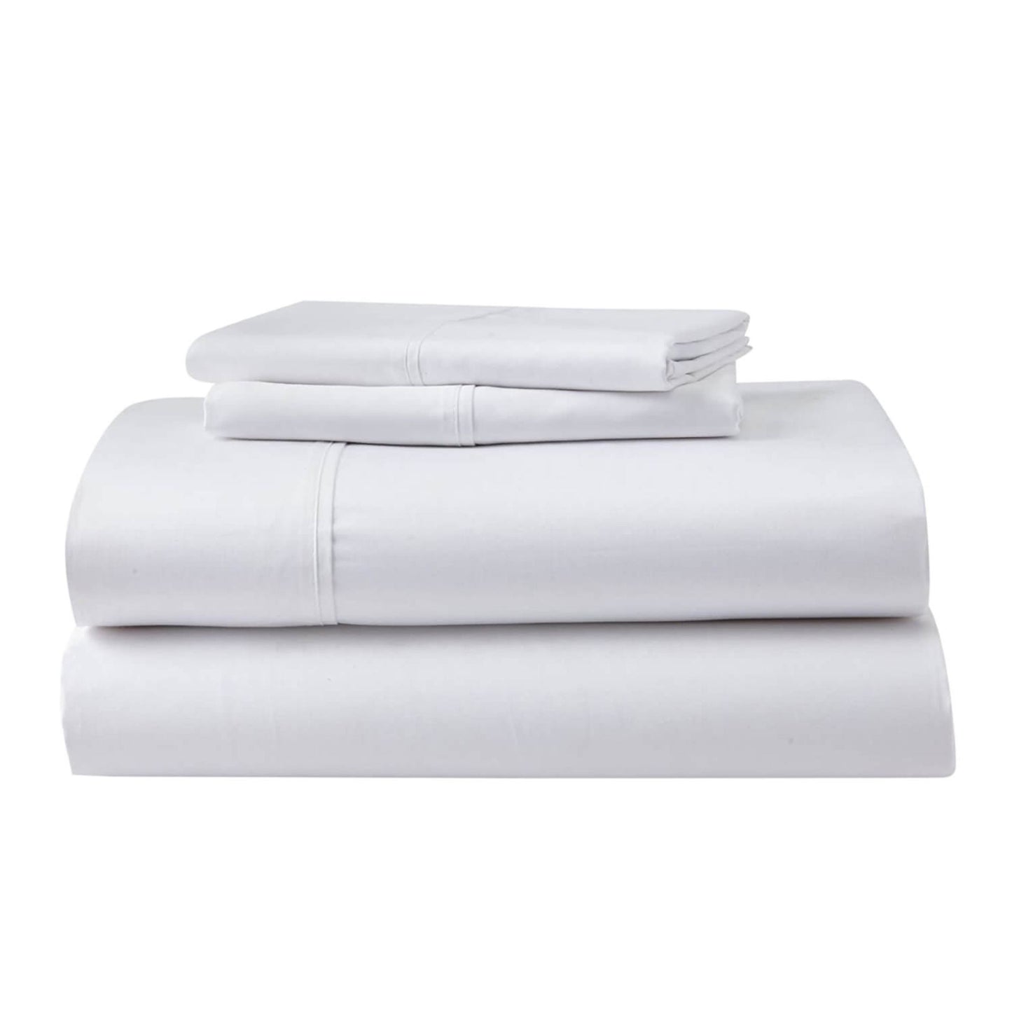 Sheet Set Luxurious Supima Cotton, Wrinkle Resistant, Breathable, With 2 Ghostgrip Band