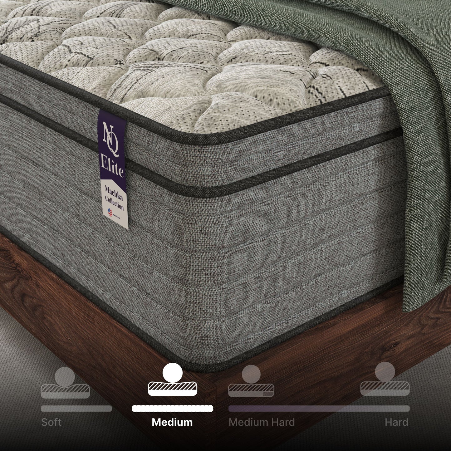 Elite Series Machka - 10" Cooling Gel Memory Foam Hybrid Mattress