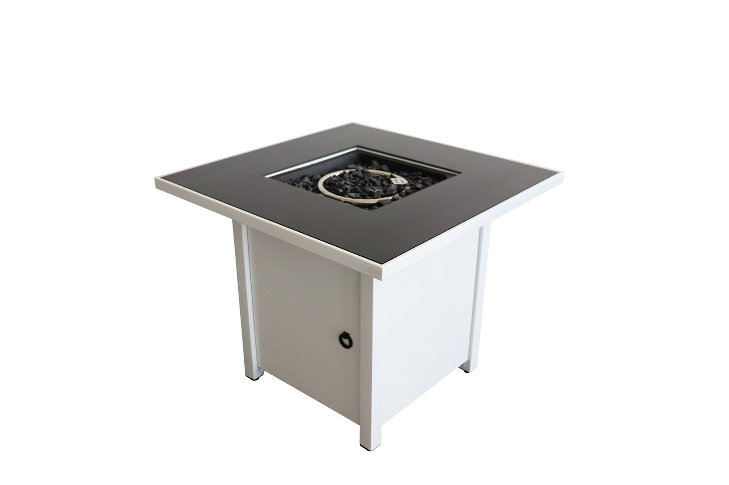 Propane / Gas Firepit Table - White