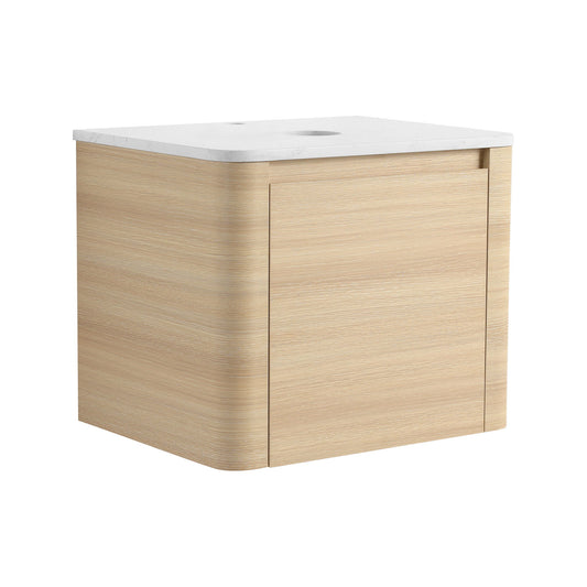 Wall Mounted Bathroom Vanity With Soft Close Door, Excluding Sink