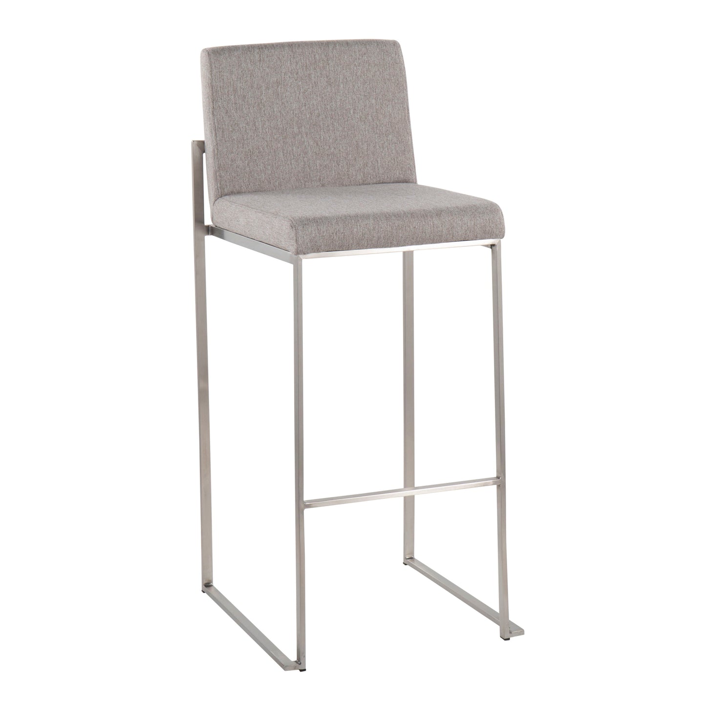 Fuji - Contemporary And Modern Elegance High Back Barstool