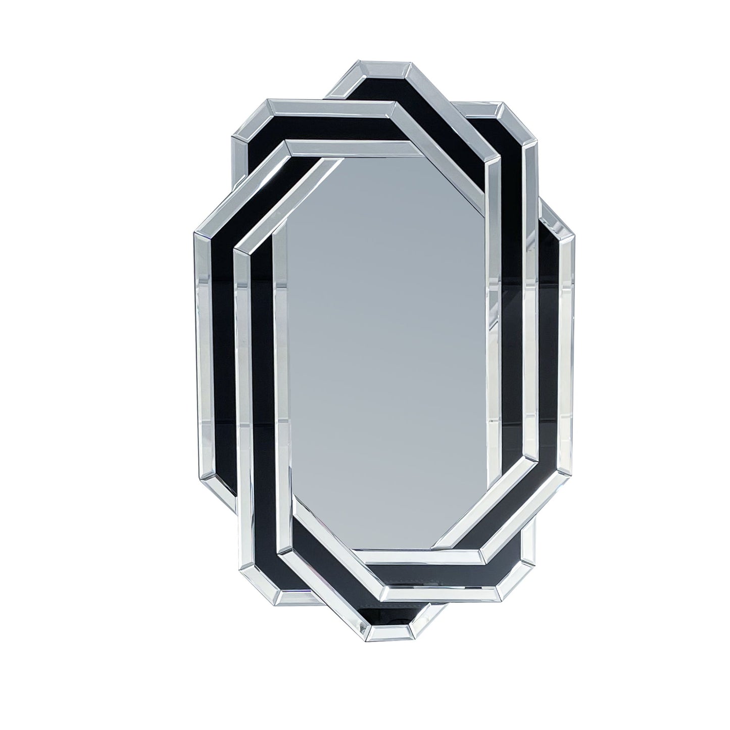 Diamond Wall Mirror - Silver
