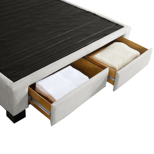 Contempo - Queen Storage Drawers - Oat