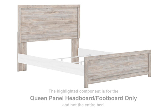 Broachmyn - Queen Panel Headboard/Footboard - Gray