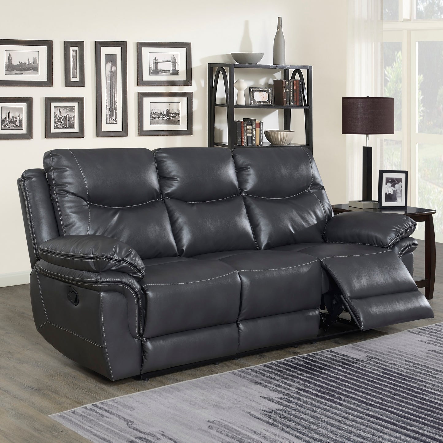 Isabella - Sofa And Loveseat Set - Gray