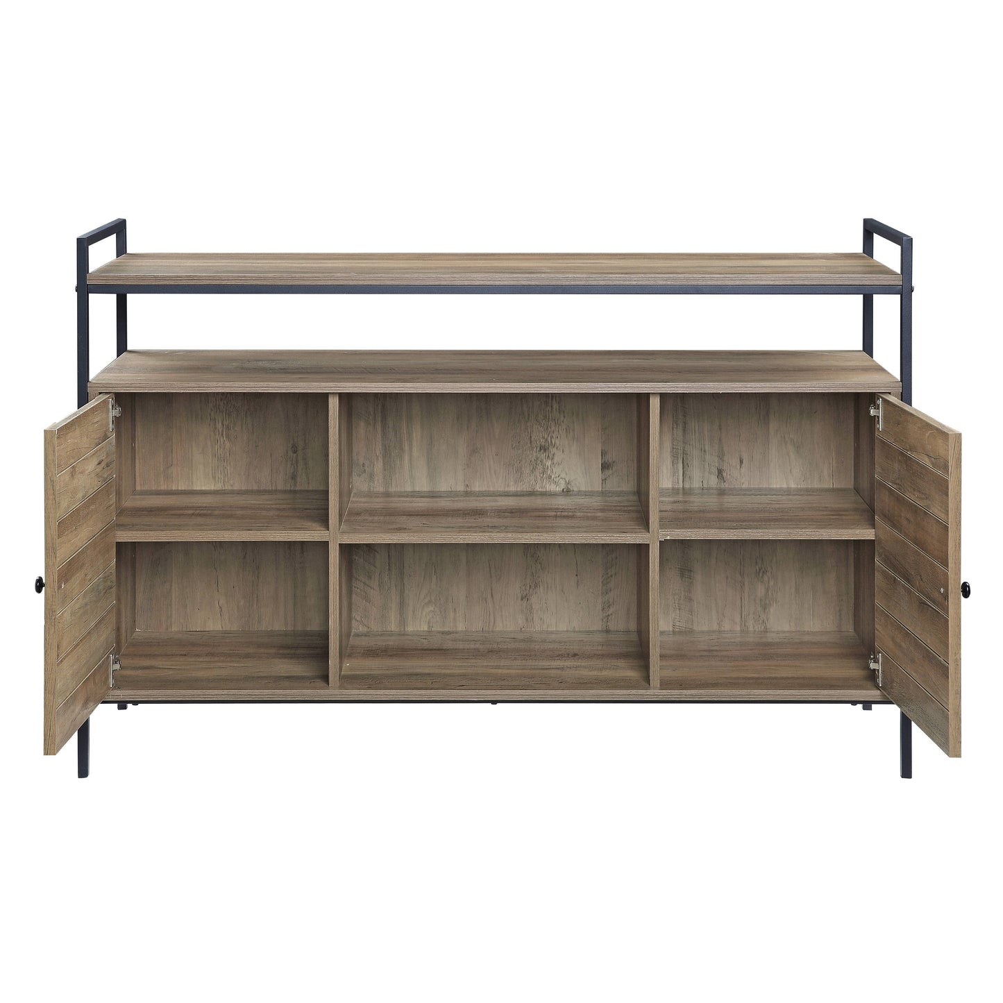 Baina - Rustic TV Stand - Oak