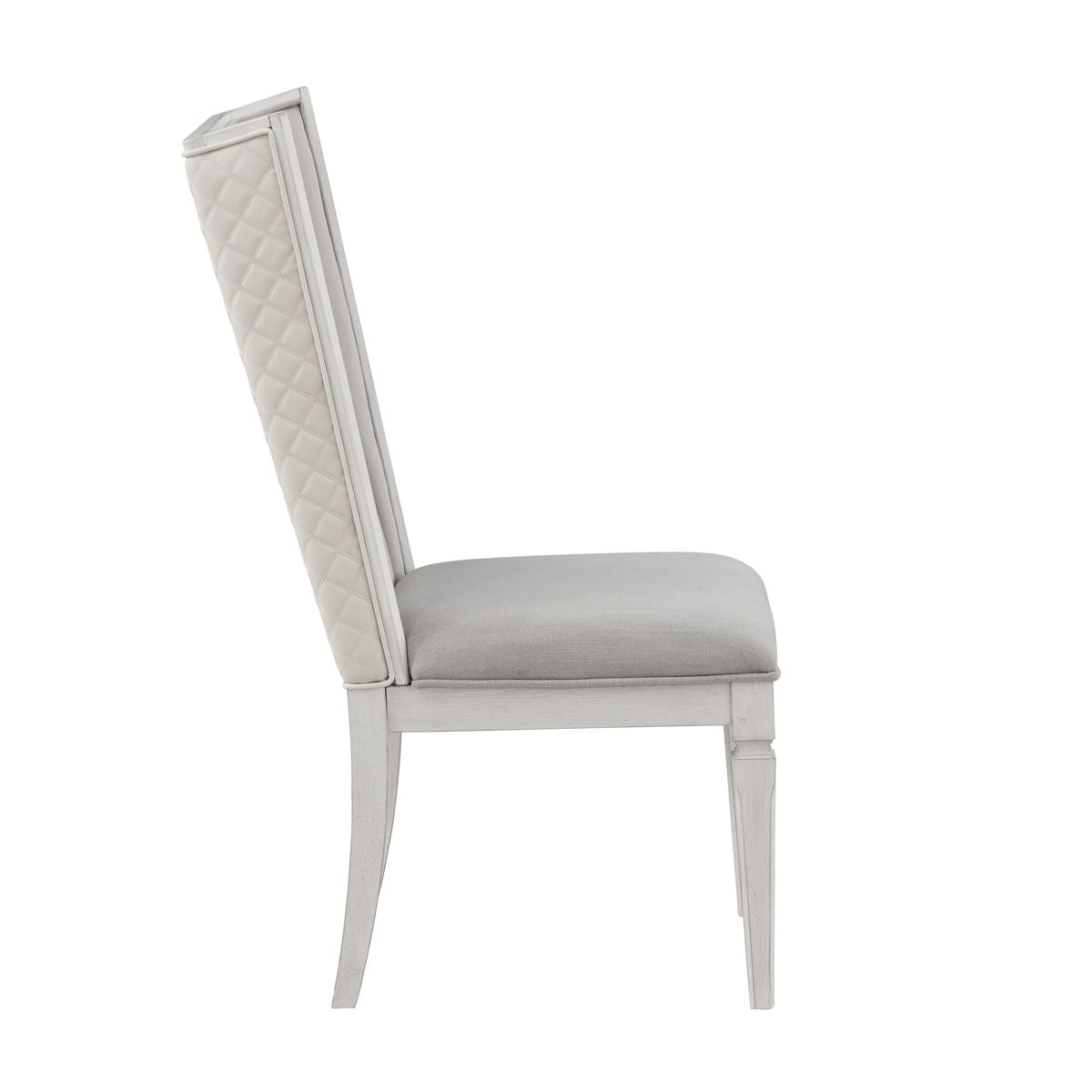 Katia - Side Chair (Set of 2) - Gray / White