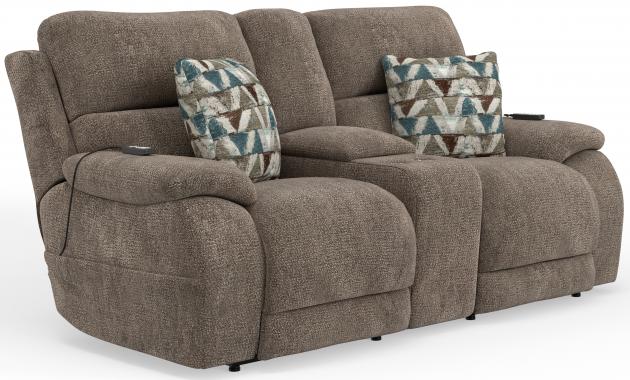 Catnapper Joya  Power Headrest Power Reclining Console Loveseat w/CR3 Heat/ Massage/Lumbar/Zero Gravity