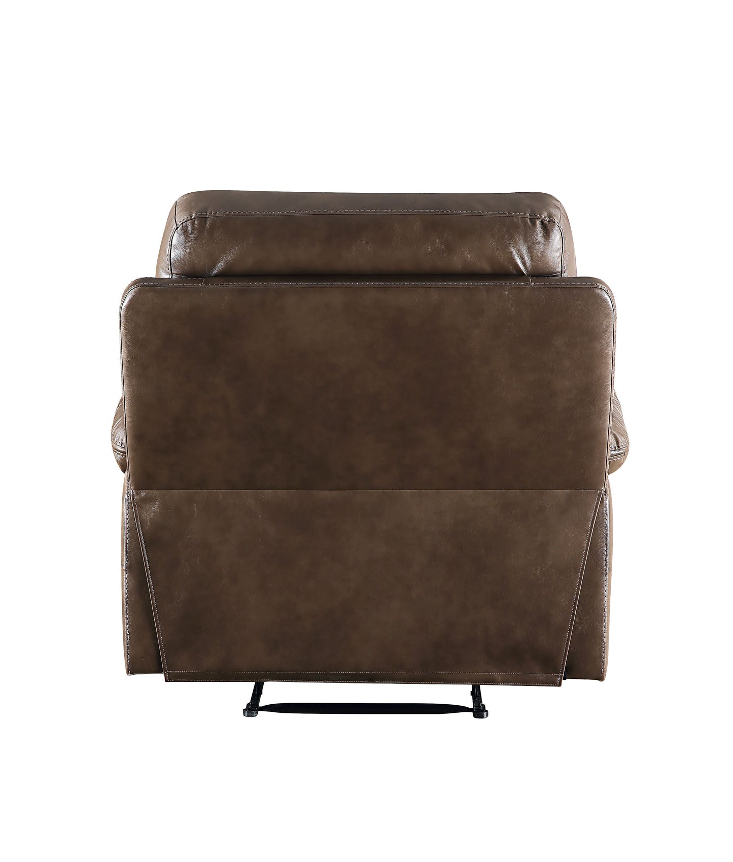 Aashi - Leather Gel Match Recliner Chair - Brown