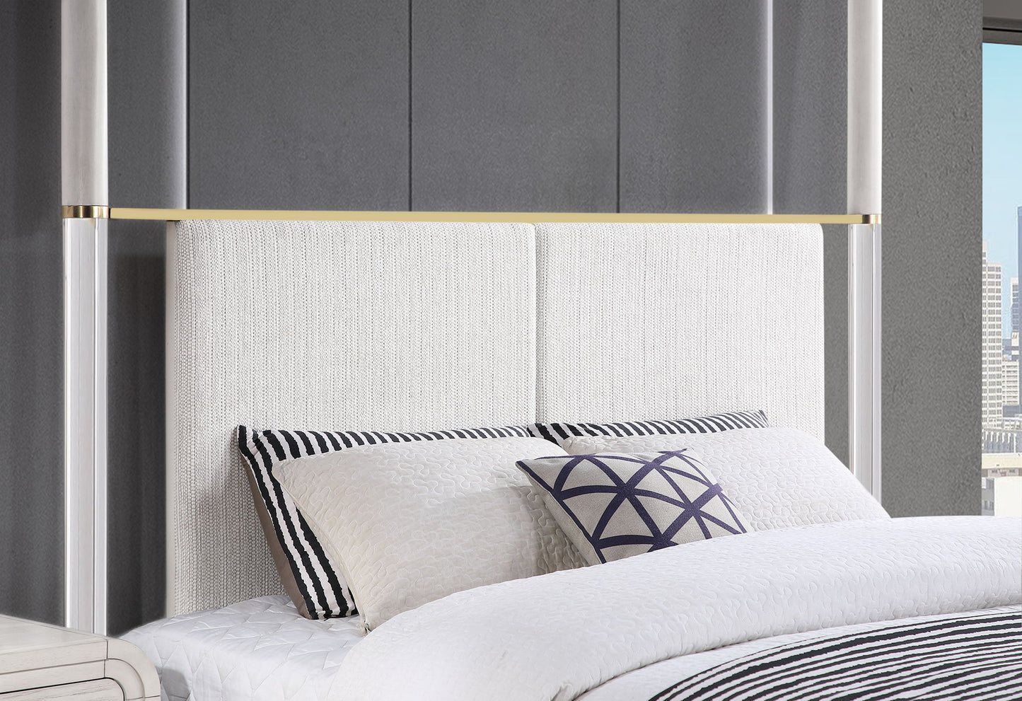 Malmo - Queen Bed / King Bed Headboard / Footboard Posts - Oak