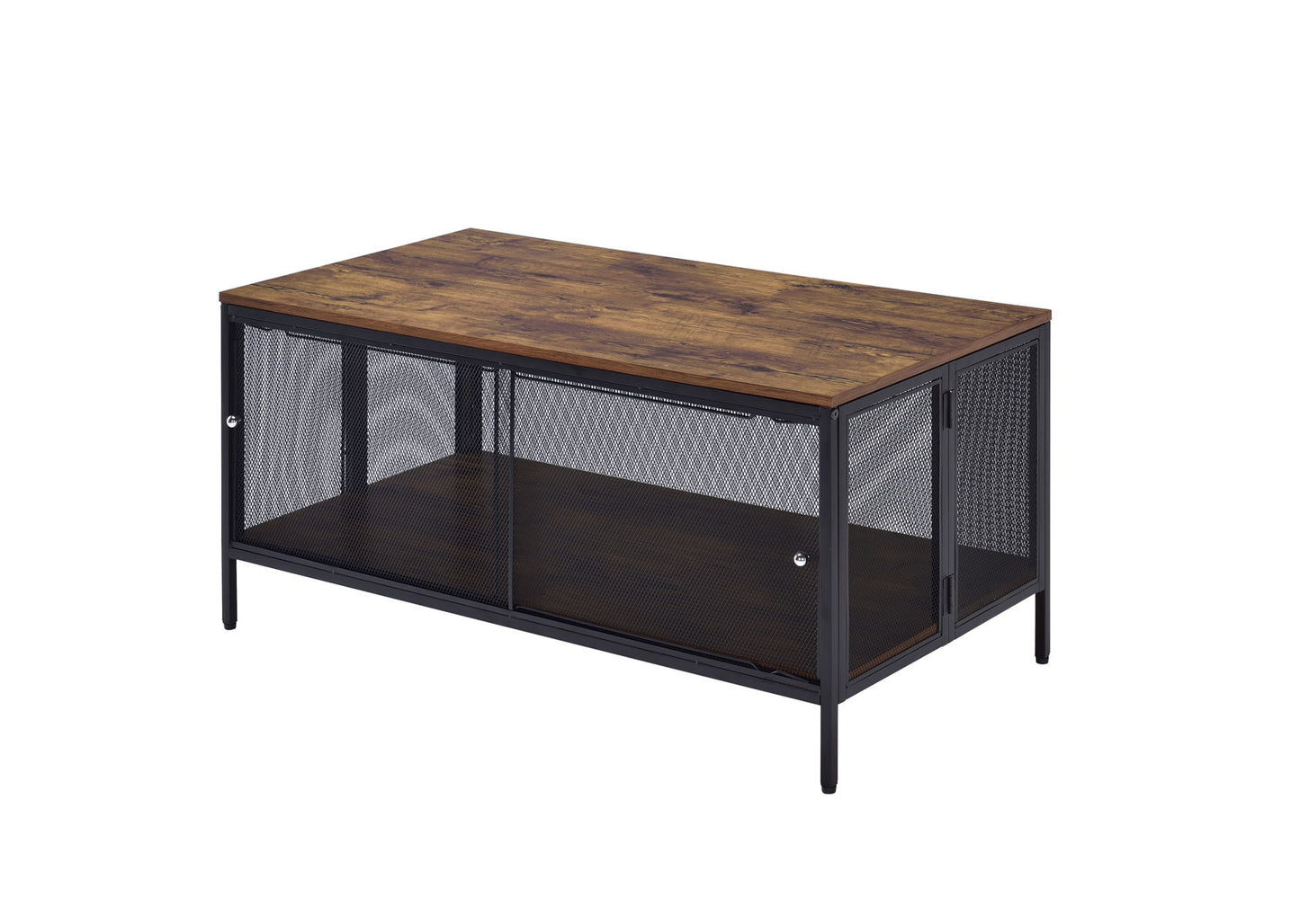 Winam - Coffee Table - Antique Oak / Black