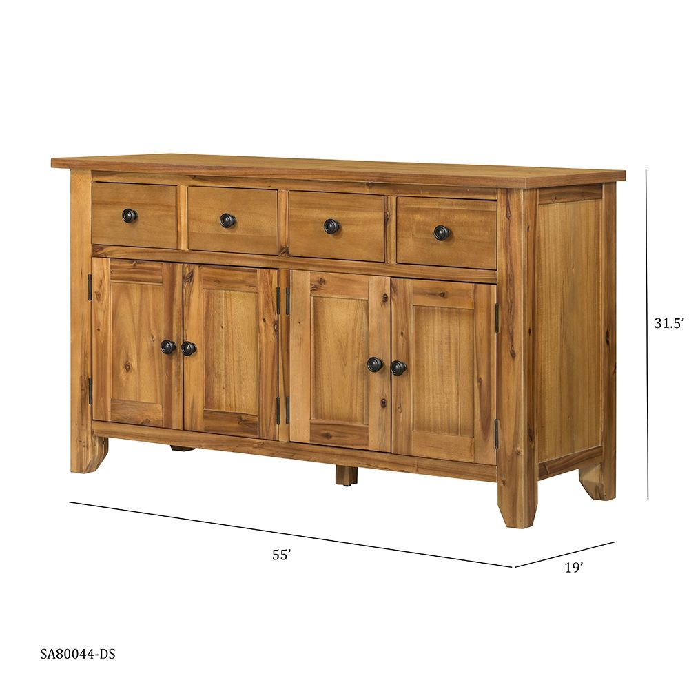 Cabinet Natural Wood - Brown