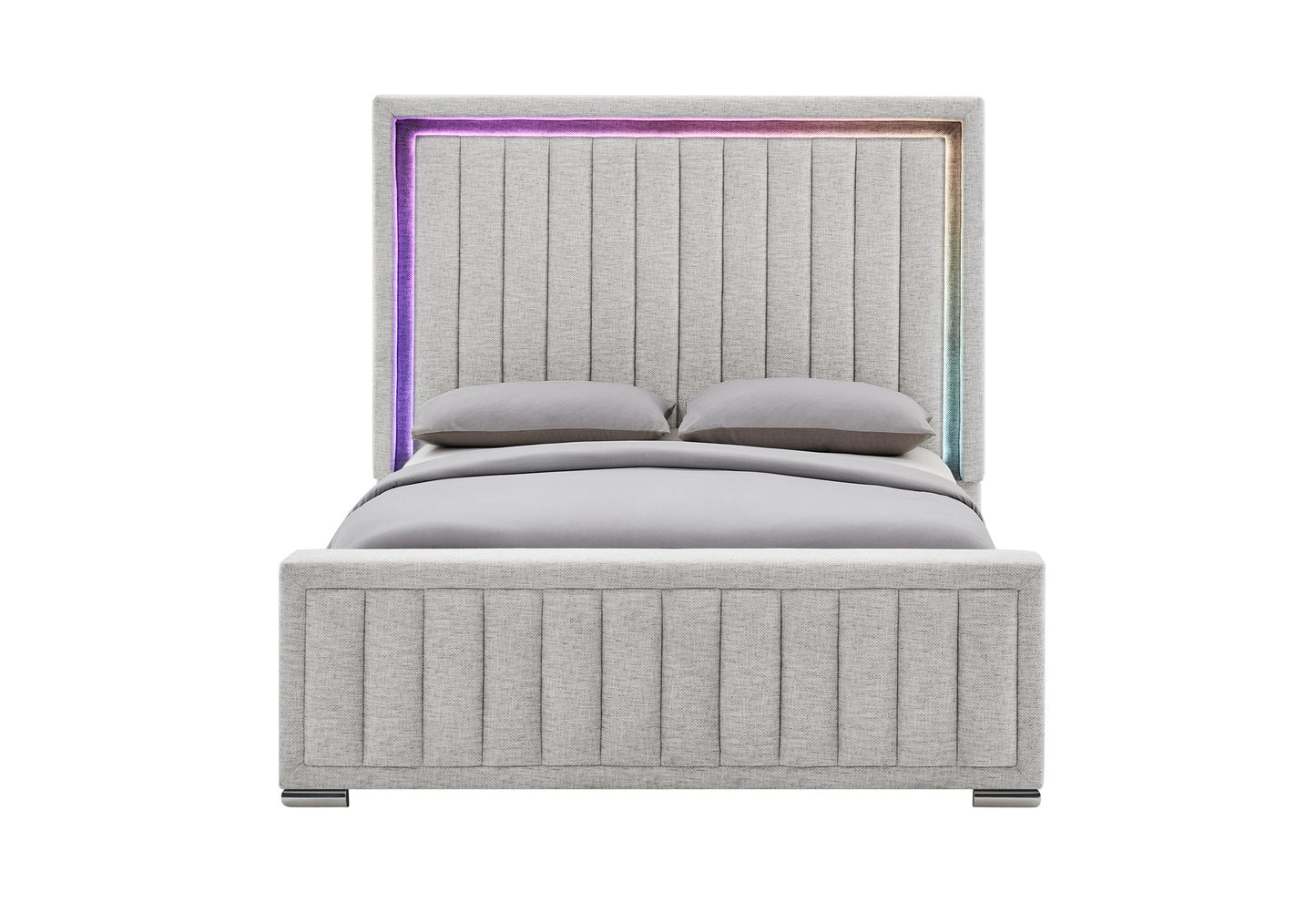 Elias - Queen Bed Footboard - Gray