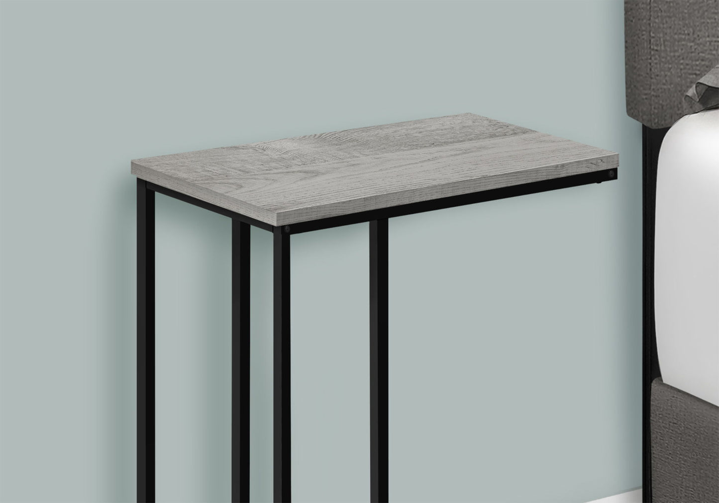 Accent Table, C - Shaped, Space-Saving Functionality