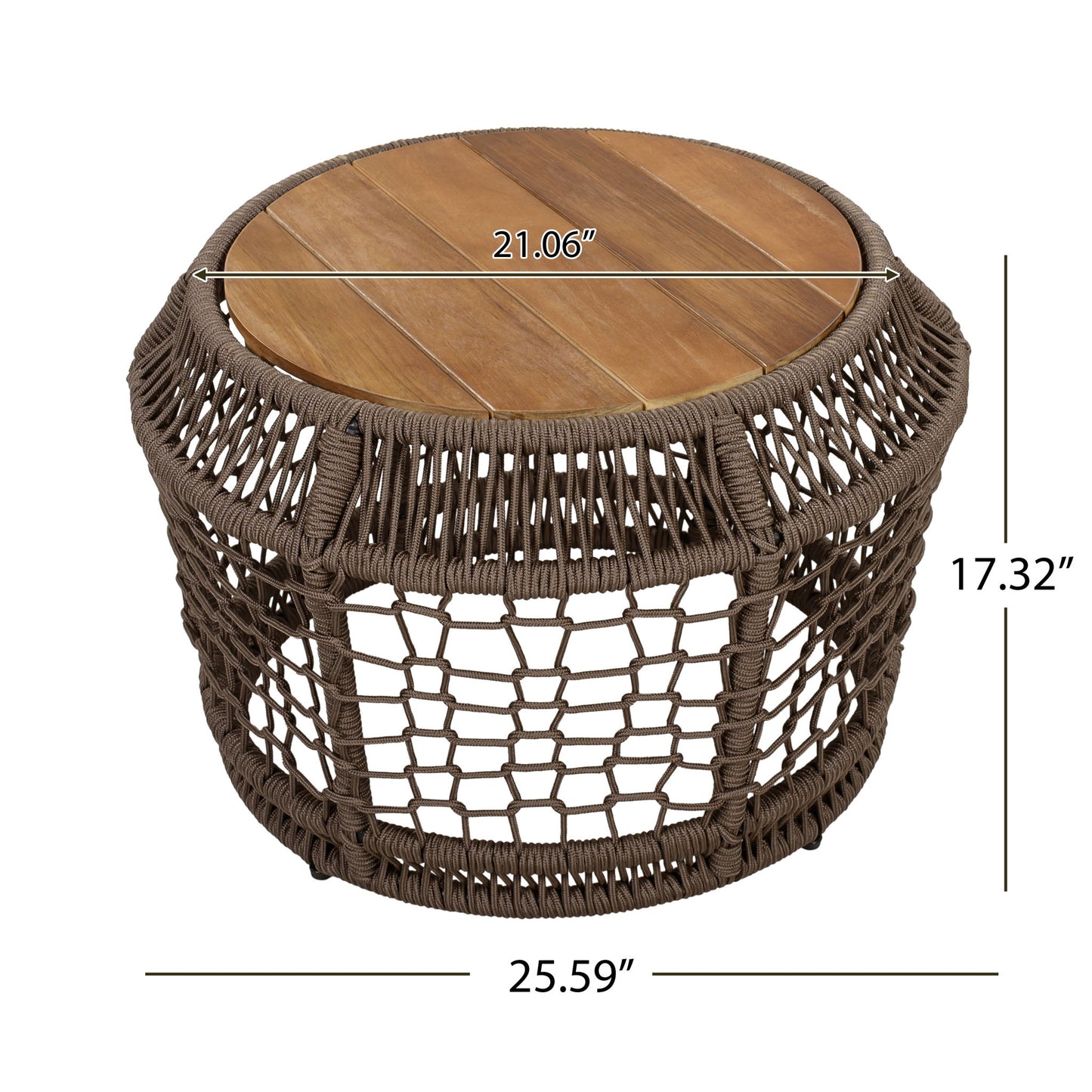 Modern Bohemian Side Table