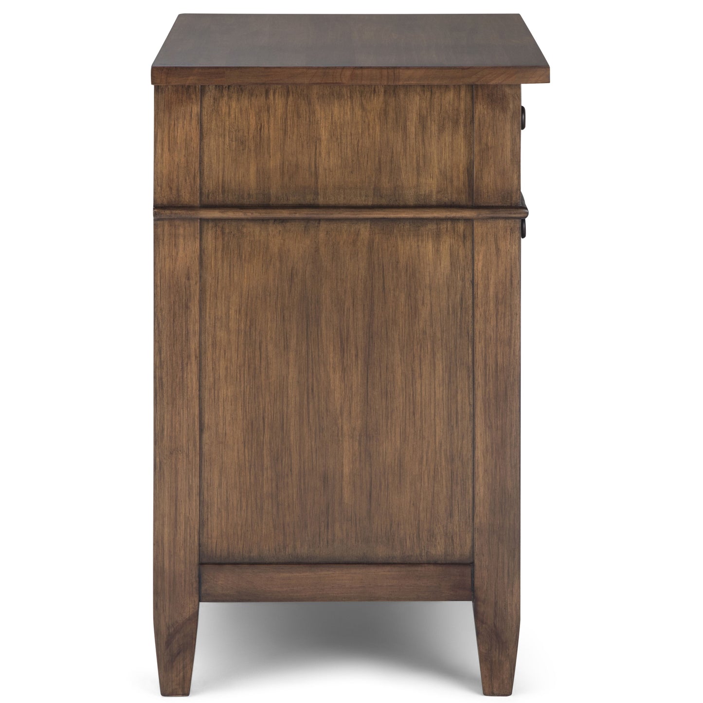 Carlton - Bedside Table - Rustic Natural Aged Brown