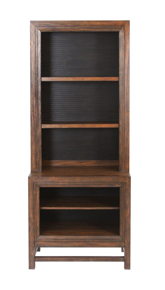 Branson - Bookcase Pier, Two Tone - Brown