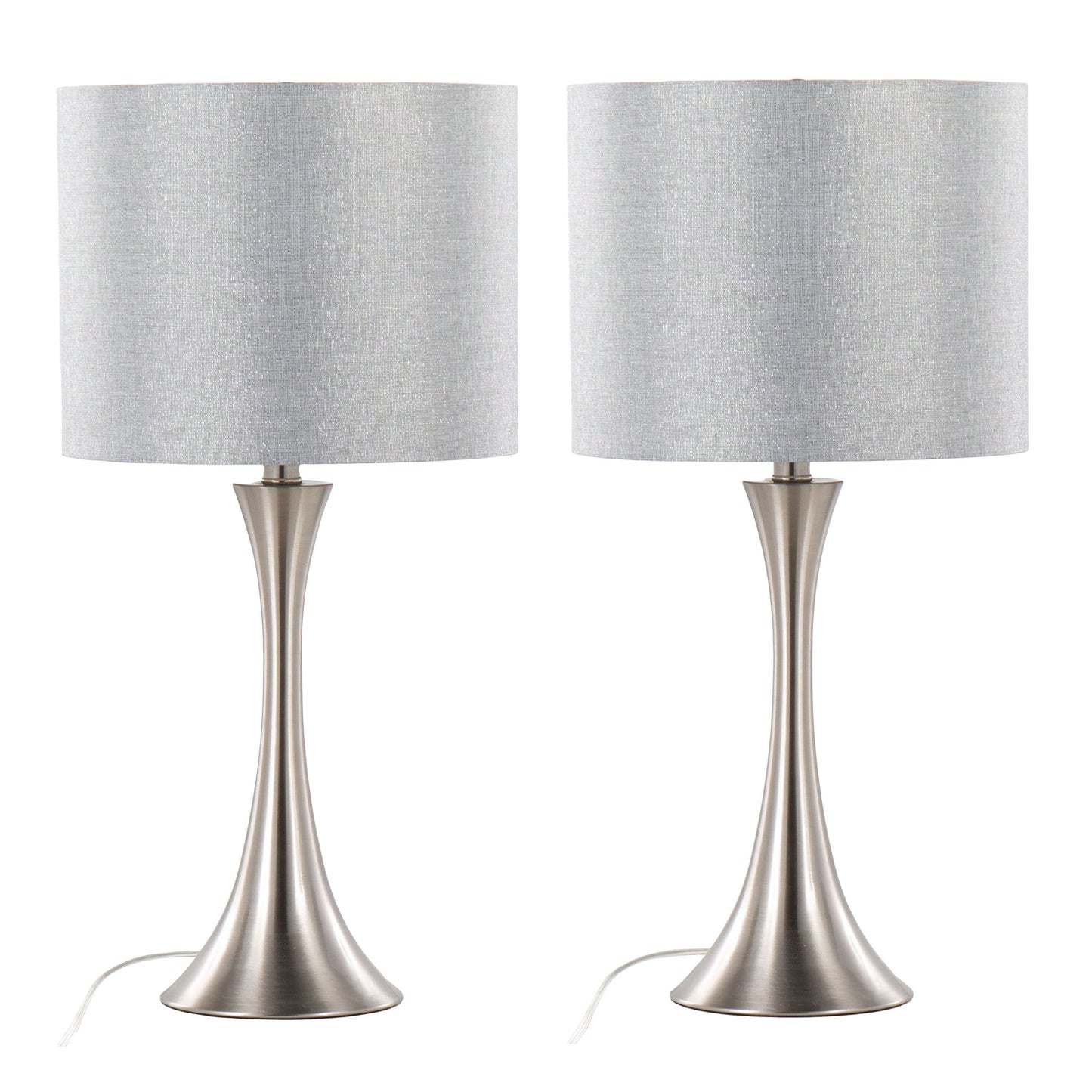 Lenuxe - Contemporary Semi Gloss Table Lamp (Set of 2)