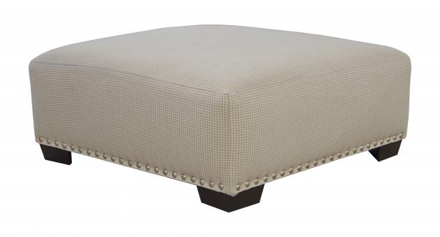 Jackson Salem Cocktail Ottoman (40") in Cement