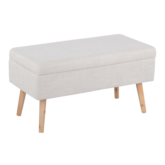 Versatile Storage Contemporary Bench