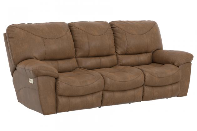 Catnapper Reznor Power Reclining Sofa w/Auto-Glide in Cigar