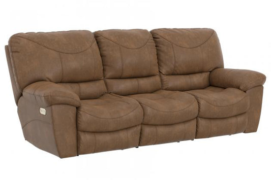Catnapper Reznor Power Reclining Sofa w/Auto-Glide in Cigar