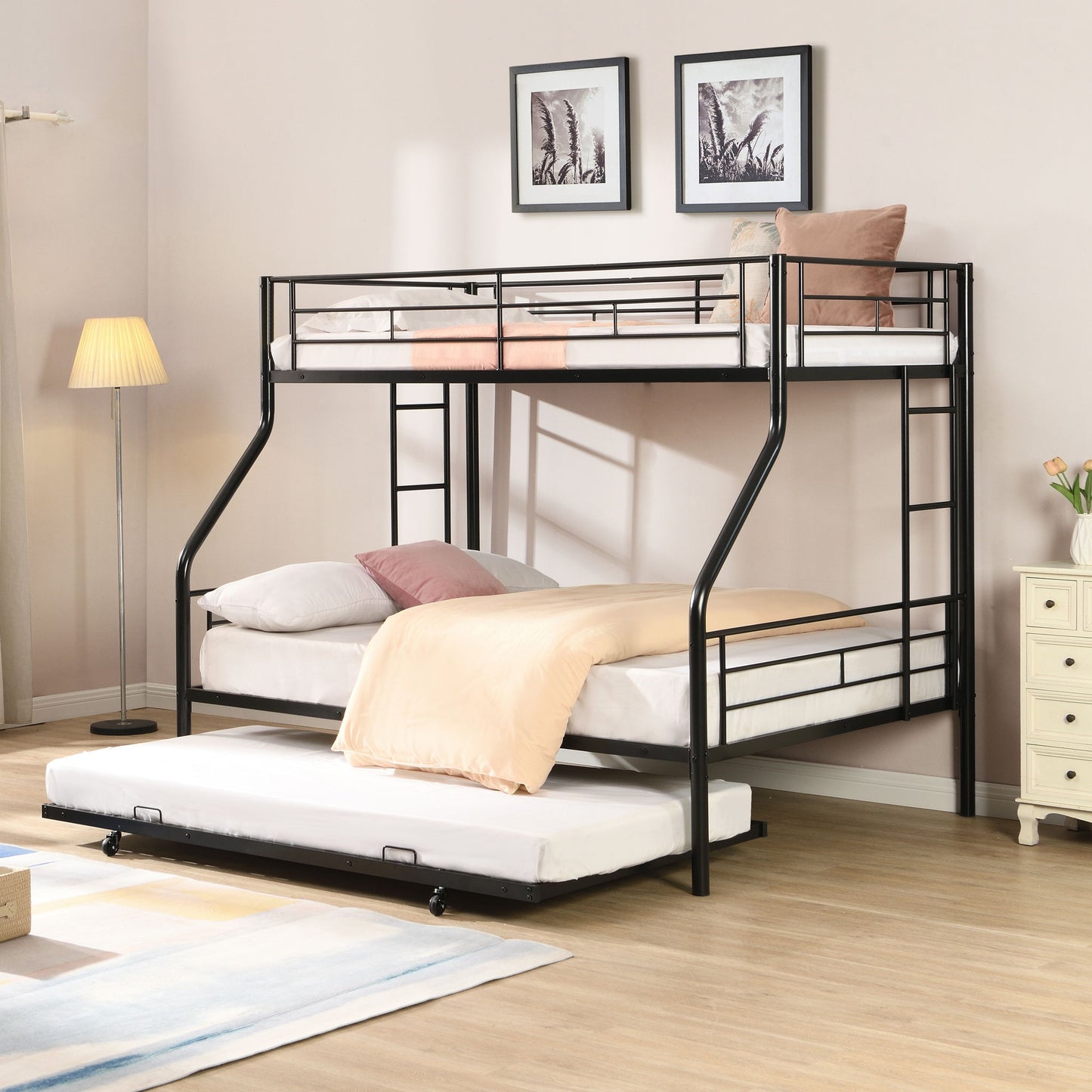 Modern Metal Bunk Bed