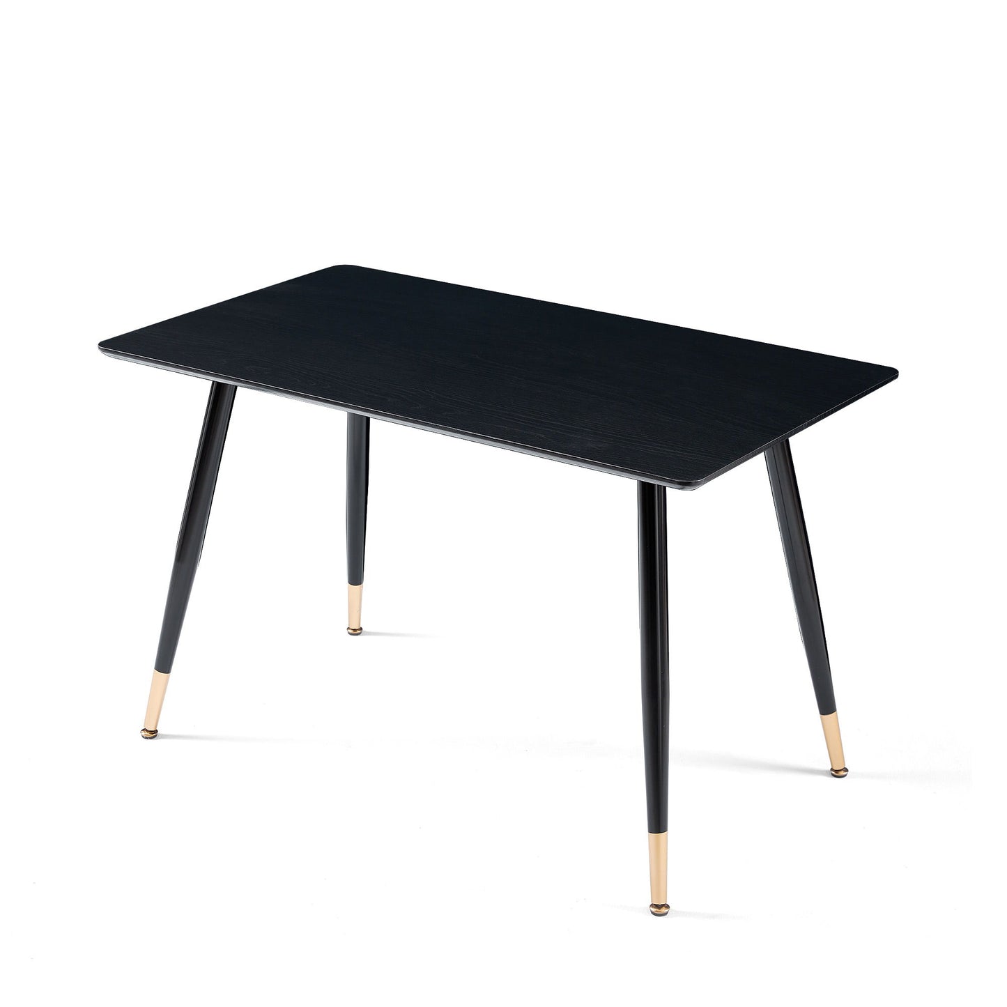 Modern Kitchen Dining MDF Table For Smart Home - Antique Black