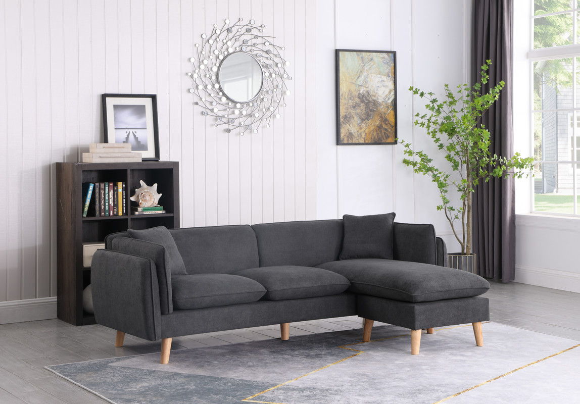 Brayden - Fabric Sectional Sofa Chaise