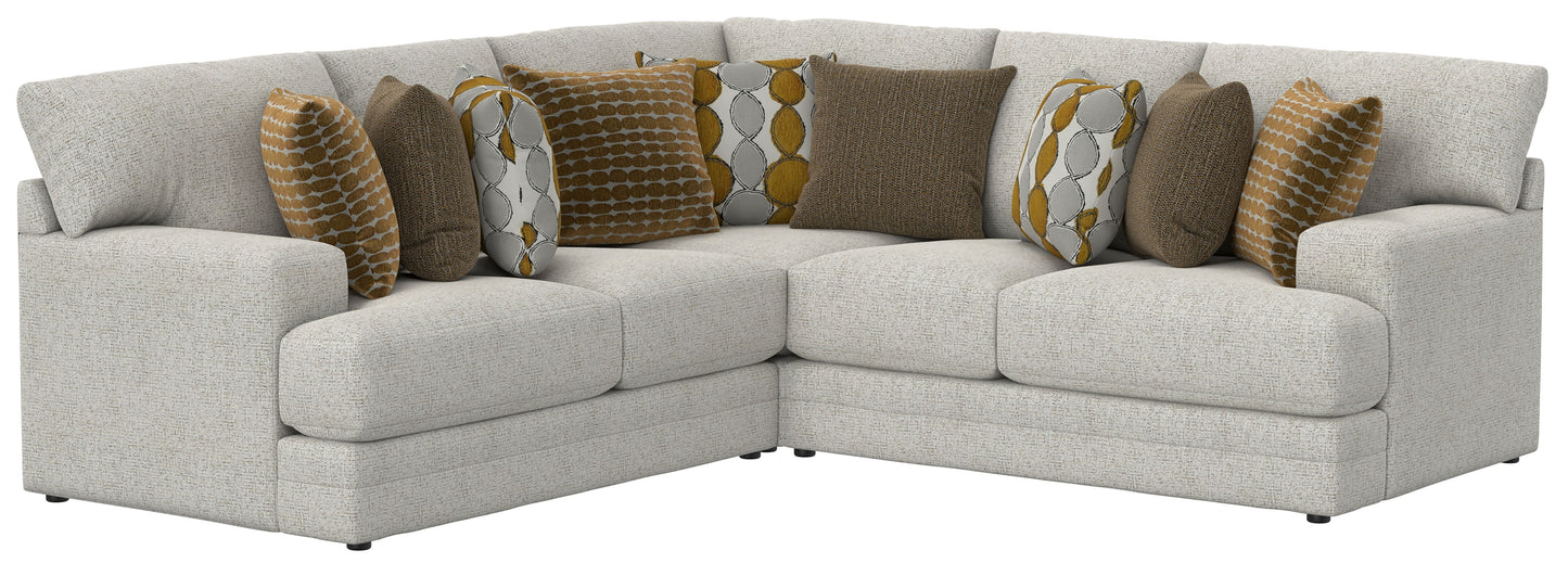 Tori - Sectional With Comfort Coil Seating And Accent Pillows Included